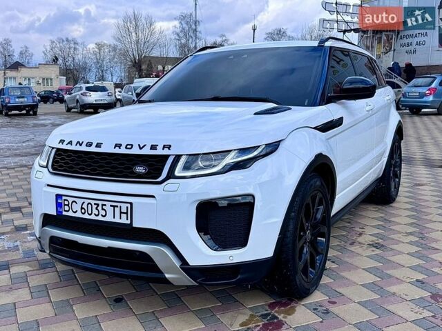 Белый Ленд Ровер Рендж Ровер Эвок, объемом двигателя 2 л и пробегом 185 тыс. км за 21400 $, фото 1 на Automoto.ua
