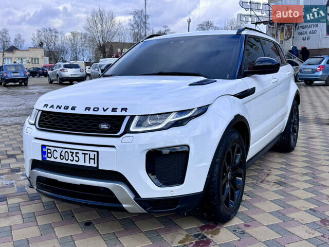 Белый Ленд Ровер Рендж Ровер Эвок, объемом двигателя 2 л и пробегом 179 тыс. км за 24700 $, фото 1 на Automoto.ua