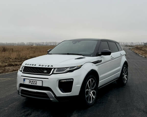 Білий Ленд Ровер Рендж Ровер Евок, об'ємом двигуна 2 л та пробігом 122 тис. км за 26999 $, фото 1 на Automoto.ua