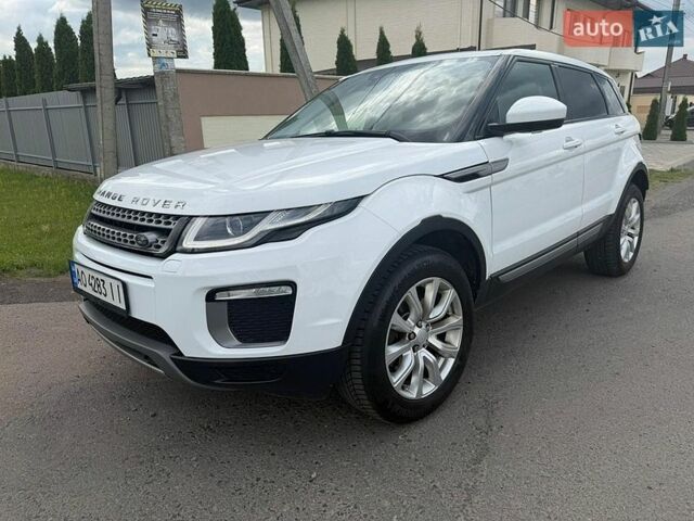 Білий Ленд Ровер Рендж Ровер Евок, об'ємом двигуна 2 л та пробігом 248 тис. км за 17500 $, фото 1 на Automoto.ua