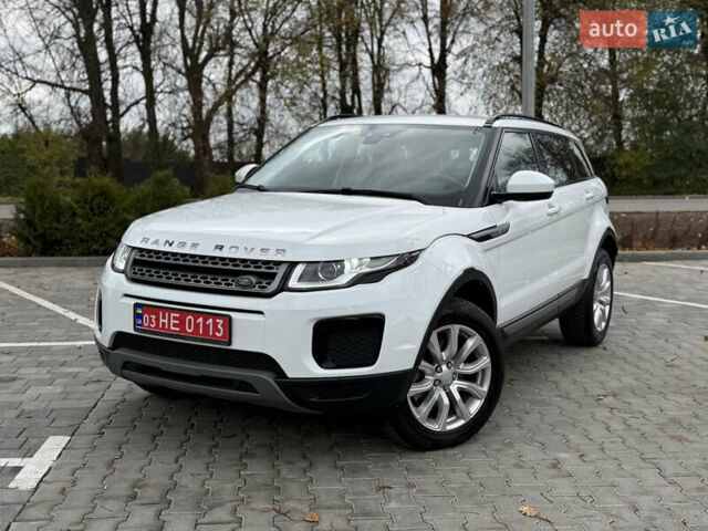 Ленд Ровер Рендж Ровер Эвок 2017 в Виннице на Automoto.ua Белый Ленд Ровер Рендж Ровер Эвок, объемом двигателя 2 л и пробегом 127 тыс. км за 19650 $, фото 1 на Automoto.ua