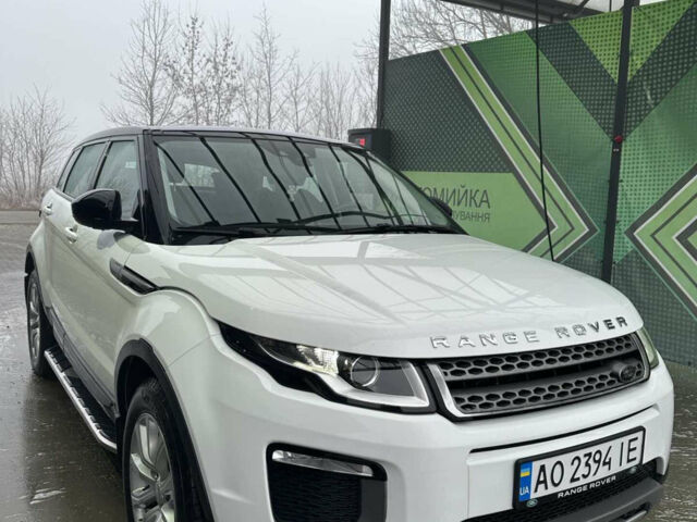 Білий Ленд Ровер Рендж Ровер Евок, об'ємом двигуна 2 л та пробігом 206 тис. км за 21900 $, фото 1 на Automoto.ua