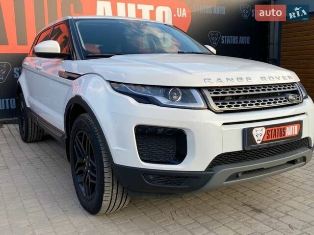 Білий Ленд Ровер Рендж Ровер Евок, об'ємом двигуна 2 л та пробігом 69 тис. км за 23800 $, фото 1 на Automoto.ua