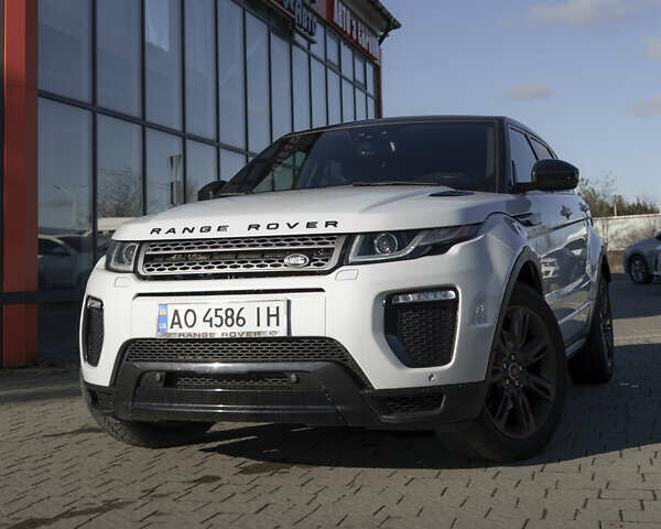 Білий Ленд Ровер Рендж Ровер Евок, об'ємом двигуна 2 л та пробігом 89 тис. км за 25700 $, фото 1 на Automoto.ua