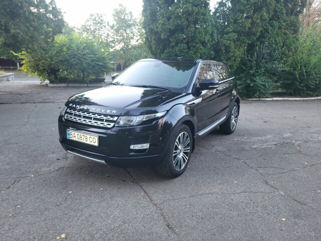Черный Ленд Ровер Рендж Ровер Эвок, объемом двигателя 2.2 л и пробегом 160 тыс. км за 16500 $, фото 1 на Automoto.ua