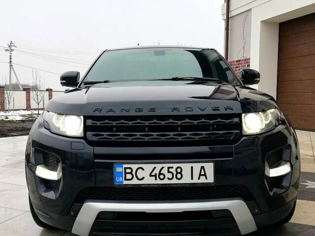 Черный Ленд Ровер Рендж Ровер Эвок, объемом двигателя 2 л и пробегом 160 тыс. км за 19300 $, фото 1 на Automoto.ua