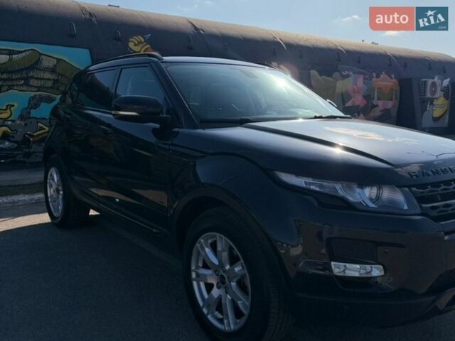 Черный Ленд Ровер Рендж Ровер Эвок, объемом двигателя 2.2 л и пробегом 221 тыс. км за 13900 $, фото 1 на Automoto.ua