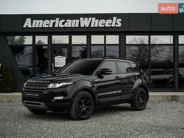 Чорний Ленд Ровер Рендж Ровер Евок, об'ємом двигуна 2.18 л та пробігом 150 тис. км за 18500 $, фото 1 на Automoto.ua