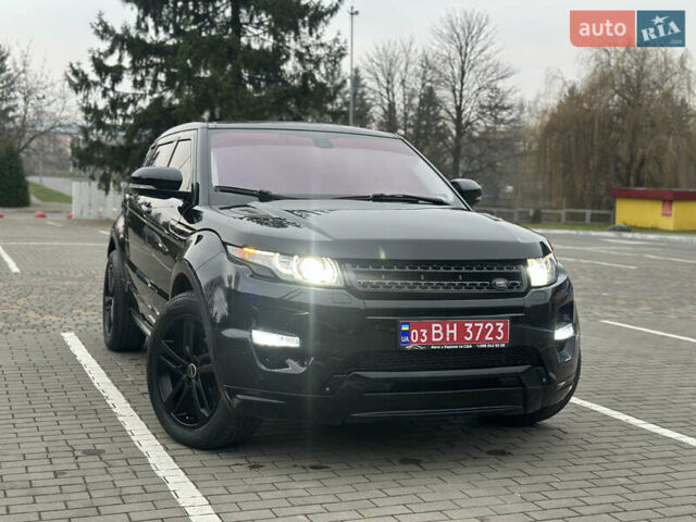 Чорний Ленд Ровер Рендж Ровер Евок, об'ємом двигуна 2 л та пробігом 160 тис. км за 13950 $, фото 1 на Automoto.ua
