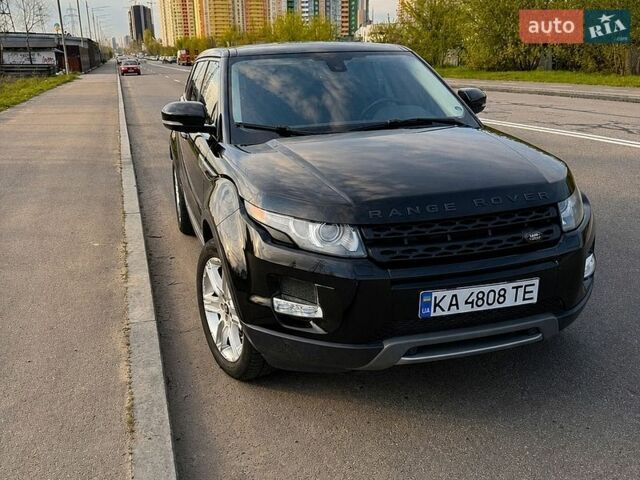 Чорний Ленд Ровер Рендж Ровер Евок, об'ємом двигуна 2 л та пробігом 166 тис. км за 9400 $, фото 1 на Automoto.ua