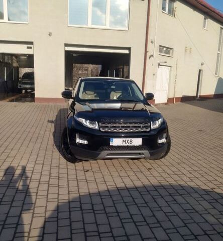 Черный Ленд Ровер Рендж Ровер Эвок, объемом двигателя 2.18 л и пробегом 235 тыс. км за 18700 $, фото 1 на Automoto.ua