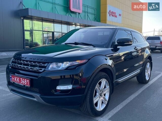 Черный Ленд Ровер Рендж Ровер Эвок, объемом двигателя 2 л и пробегом 214 тыс. км за 13000 $, фото 1 на Automoto.ua