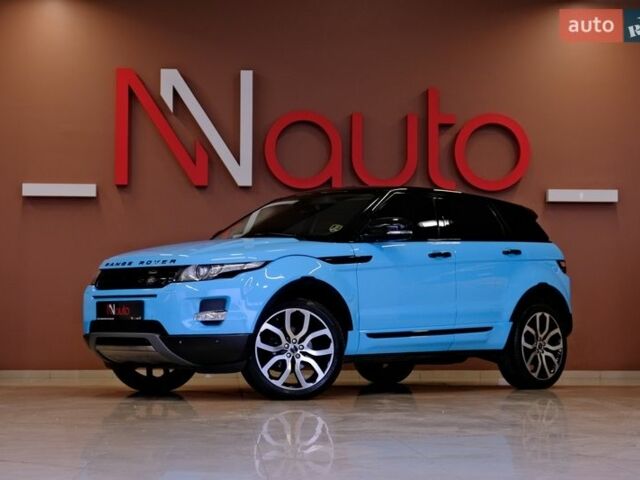 Чорний Ленд Ровер Рендж Ровер Евок, об'ємом двигуна 2 л та пробігом 94 тис. км за 14900 $, фото 1 на Automoto.ua