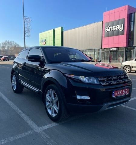 Черный Ленд Ровер Рендж Ровер Эвок, объемом двигателя 2 л и пробегом 214 тыс. км за 13500 $, фото 1 на Automoto.ua