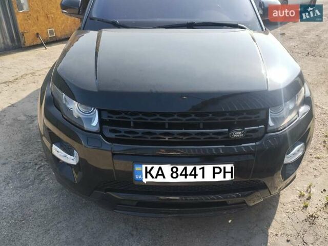 Черный Ленд Ровер Рендж Ровер Эвок, объемом двигателя 2 л и пробегом 97 тыс. км за 18500 $, фото 1 на Automoto.ua