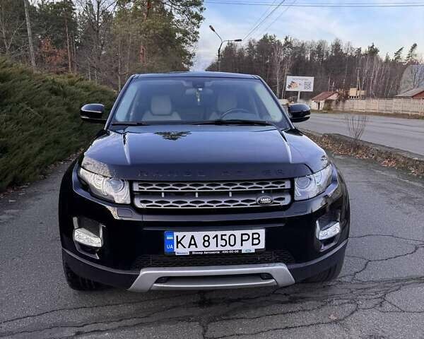 Черный Ленд Ровер Рендж Ровер Эвок, объемом двигателя 2.18 л и пробегом 220 тыс. км за 17000 $, фото 1 на Automoto.ua