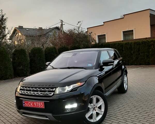 Ленд Ровер Рендж Ровер Эвок 2013 в Львове на Automoto.ua Черный Ленд Ровер Рендж Ровер Эвок, объемом двигателя 2 л и пробегом 120 тыс. км за 15300 $, фото 1 на Automoto.ua