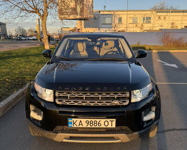 Черный Ленд Ровер Рендж Ровер Эвок, объемом двигателя 2 л и пробегом 179 тыс. км за 19500 $, фото 1 на Automoto.ua