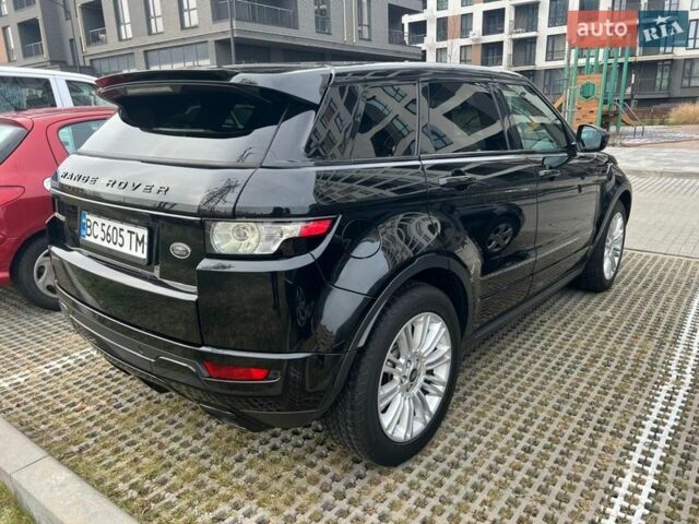 Черный Ленд Ровер Рендж Ровер Эвок, объемом двигателя 2.18 л и пробегом 262 тыс. км за 20600 $, фото 1 на Automoto.ua