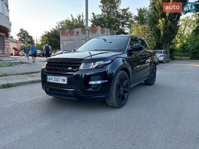 Черный Ленд Ровер Рендж Ровер Эвок, объемом двигателя 2 л и пробегом 185 тыс. км за 14555 $, фото 1 на Automoto.ua