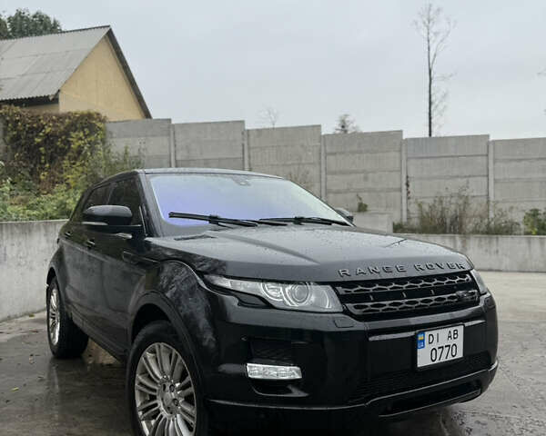Чорний Ленд Ровер Рендж Ровер Евок, об'ємом двигуна 2 л та пробігом 145 тис. км за 15900 $, фото 1 на Automoto.ua