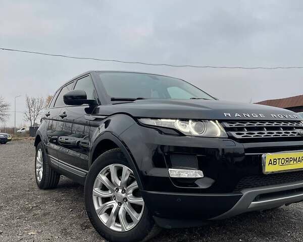 Черный Ленд Ровер Рендж Ровер Эвок, объемом двигателя 2.18 л и пробегом 170 тыс. км за 19990 $, фото 1 на Automoto.ua