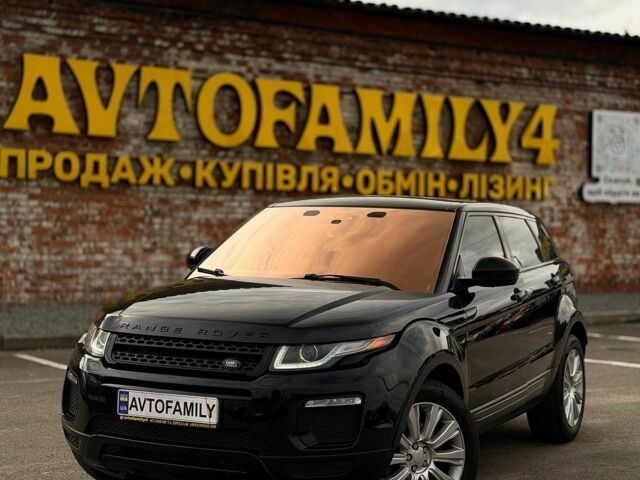 Чорний Ленд Ровер Рендж Ровер Евок, об'ємом двигуна 2 л та пробігом 239 тис. км за 12999 $, фото 1 на Automoto.ua