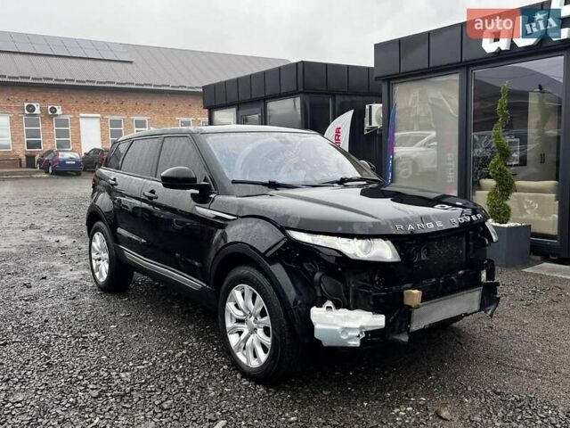 Чорний Ленд Ровер Рендж Ровер Евок, об'ємом двигуна 2 л та пробігом 144 тис. км за 11300 $, фото 1 на Automoto.ua