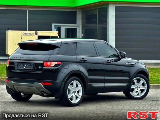 Чорний Ленд Ровер Рендж Ровер Евок, об'ємом двигуна 2 л та пробігом 149 тис. км за 17500 $, фото 1 на Automoto.ua
