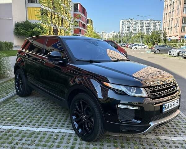 Чорний Ленд Ровер Рендж Ровер Евок, об'ємом двигуна 2 л та пробігом 77 тис. км за 20500 $, фото 1 на Automoto.ua