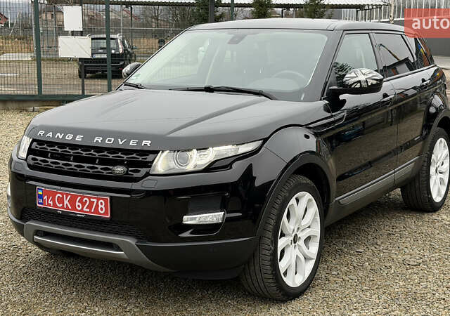 Черный Ленд Ровер Рендж Ровер Эвок, объемом двигателя 2.18 л и пробегом 230 тыс. км за 17750 $, фото 1 на Automoto.ua