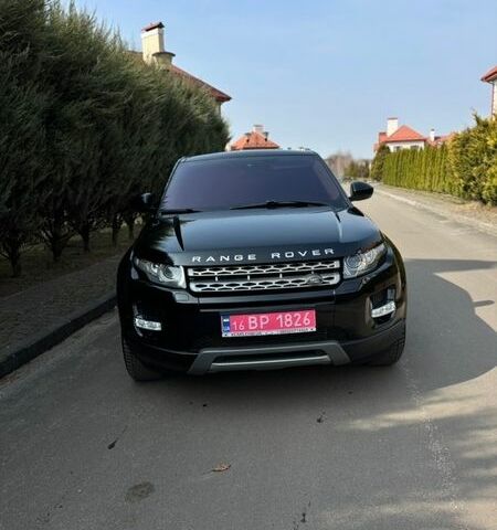 Черный Ленд Ровер Рендж Ровер Эвок, объемом двигателя 2.2 л и пробегом 141 тыс. км за 17000 $, фото 1 на Automoto.ua