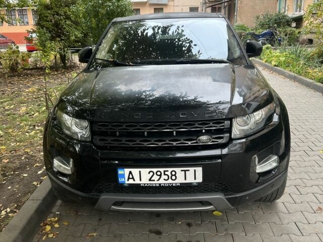 Чорний Ленд Ровер Рендж Ровер Евок, об'ємом двигуна 2 л та пробігом 274 тис. км за 15209 $, фото 1 на Automoto.ua