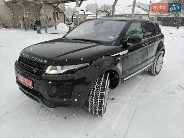 Чорний Ленд Ровер Рендж Ровер Евок, об'ємом двигуна 2 л та пробігом 80 тис. км за 18500 $, фото 1 на Automoto.ua