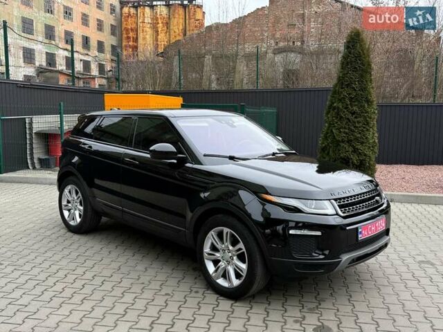 Черный Ленд Ровер Рендж Ровер Эвок, объемом двигателя 2 л и пробегом 163 тыс. км за 20700 $, фото 1 на Automoto.ua