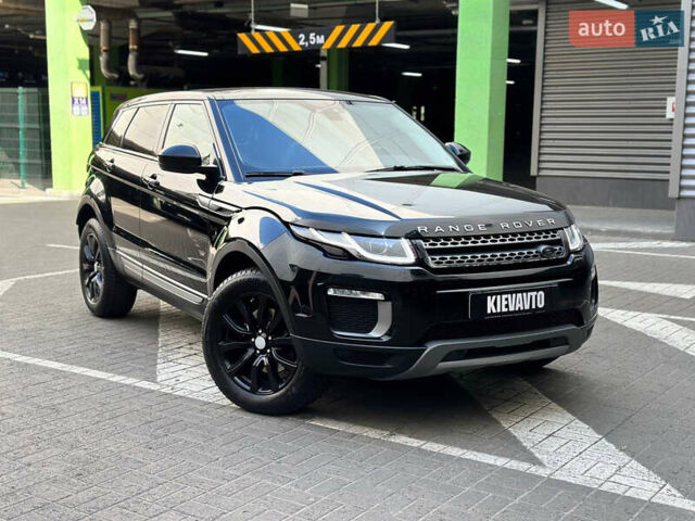 Ленд Ровер Рендж Ровер Эвок 2017 в Киеве на Automoto.ua Черный Ленд Ровер Рендж Ровер Эвок, объемом двигателя 2 л и пробегом 75 тыс. км за 22700 $, фото 1 на Automoto.ua