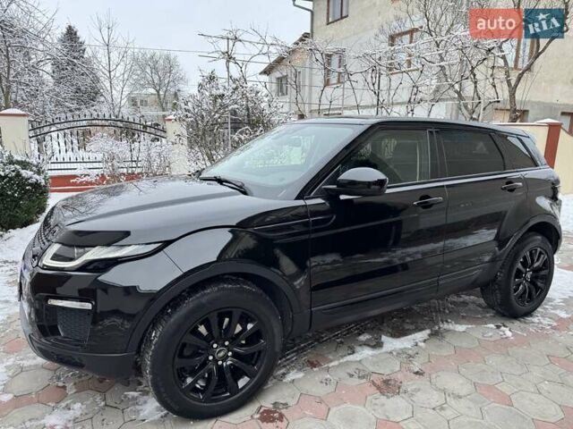 Черный Ленд Ровер Рендж Ровер Эвок, объемом двигателя 2 л и пробегом 117 тыс. км за 22950 $, фото 1 на Automoto.ua