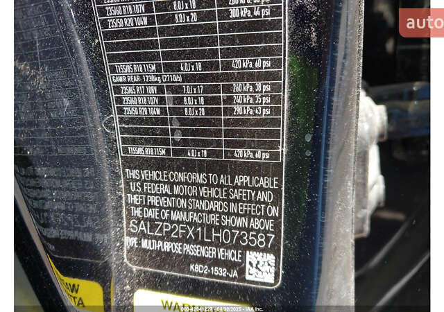 Чорний Ленд Ровер Рендж Ровер Евок, об'ємом двигуна 0 л та пробігом 72 тис. км за 34400 $, фото 1 на Automoto.ua