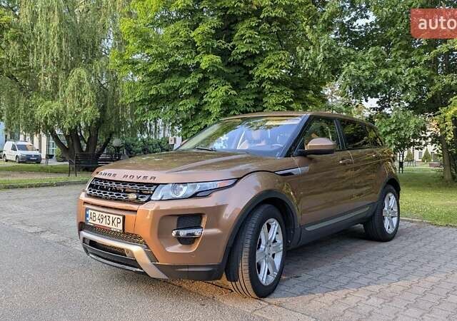 Коричневый Ленд Ровер Рендж Ровер Эвок, объемом двигателя 2 л и пробегом 129 тыс. км за 17300 $, фото 1 на Automoto.ua