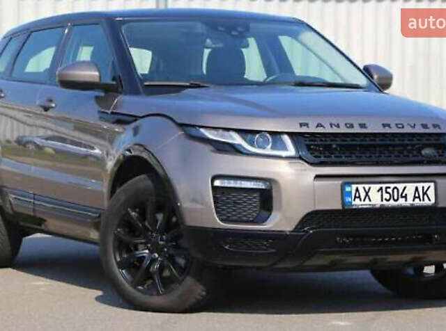 Ленд Ровер Рендж Ровер Эвок 2016 в Киеве на Automoto.ua Коричневый Ленд Ровер Рендж Ровер Эвок, объемом двигателя 2.18 л и пробегом 78 тыс. км за 25800 $, фото 1 на Automoto.ua
