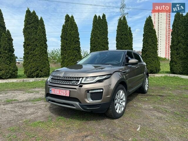 Коричневий Ленд Ровер Рендж Ровер Евок, об'ємом двигуна 2 л та пробігом 98 тис. км за 17500 $, фото 1 на Automoto.ua