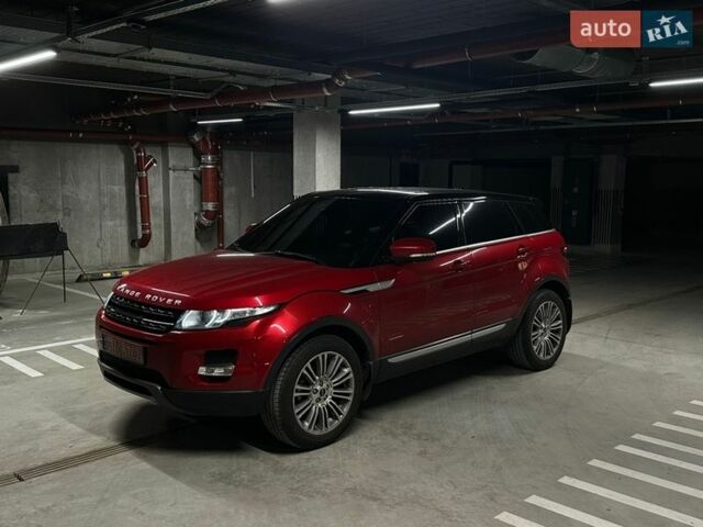 Красный Ленд Ровер Рендж Ровер Эвок, объемом двигателя 2 л и пробегом 138 тыс. км за 14500 $, фото 1 на Automoto.ua