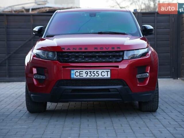 Красный Ленд Ровер Рендж Ровер Эвок, объемом двигателя 2 л и пробегом 146 тыс. км за 18500 $, фото 1 на Automoto.ua