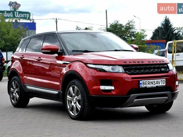 Червоний Ленд Ровер Рендж Ровер Евок, об'ємом двигуна 2 л та пробігом 95 тис. км за 14500 $, фото 1 на Automoto.ua