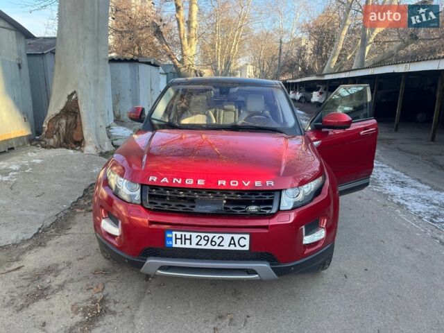Червоний Ленд Ровер Рендж Ровер Евок, об'ємом двигуна 2 л та пробігом 185 тис. км за 12500 $, фото 1 на Automoto.ua