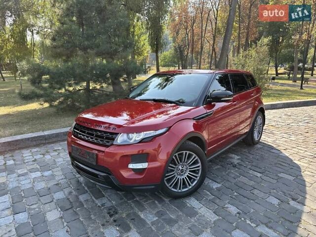 Красный Ленд Ровер Рендж Ровер Эвок, объемом двигателя 2.18 л и пробегом 139 тыс. км за 19777 $, фото 1 на Automoto.ua