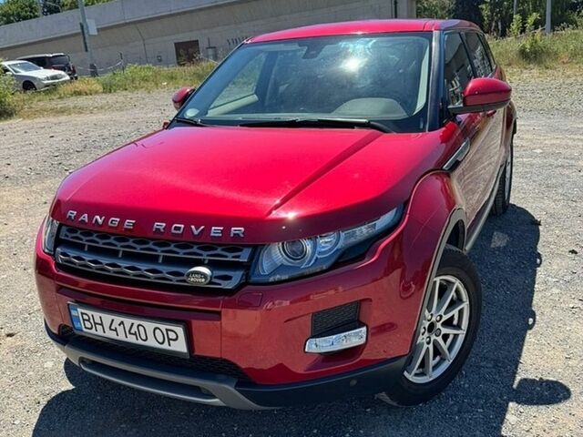 Червоний Ленд Ровер Рендж Ровер Евок, об'ємом двигуна 2.2 л та пробігом 150 тис. км за 20000 $, фото 1 на Automoto.ua