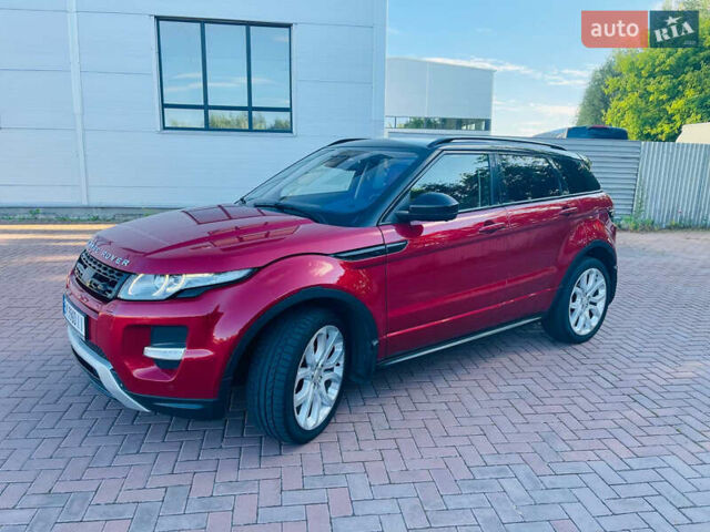 Красный Ленд Ровер Рендж Ровер Эвок, объемом двигателя 2.18 л и пробегом 146 тыс. км за 19500 $, фото 1 на Automoto.ua
