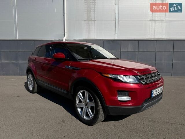 Красный Ленд Ровер Рендж Ровер Эвок, объемом двигателя 2 л и пробегом 100 тыс. км за 16999 $, фото 1 на Automoto.ua