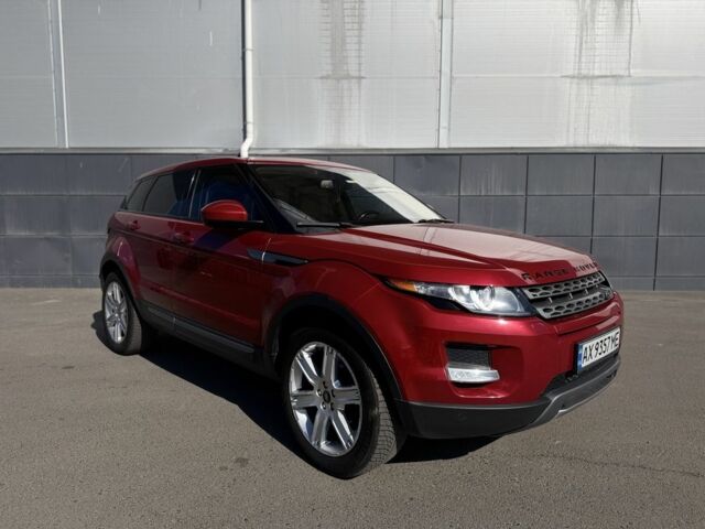 Червоний Ленд Ровер Рендж Ровер Евок, об'ємом двигуна 2 л та пробігом 99 тис. км за 15600 $, фото 1 на Automoto.ua